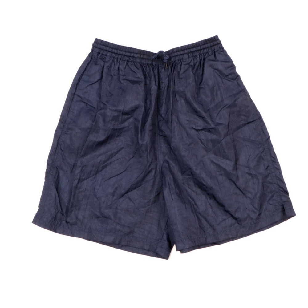 Vintage 90s Streetwear Blank Nylon Soccer Shorts